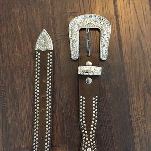 Western Bling Belt L